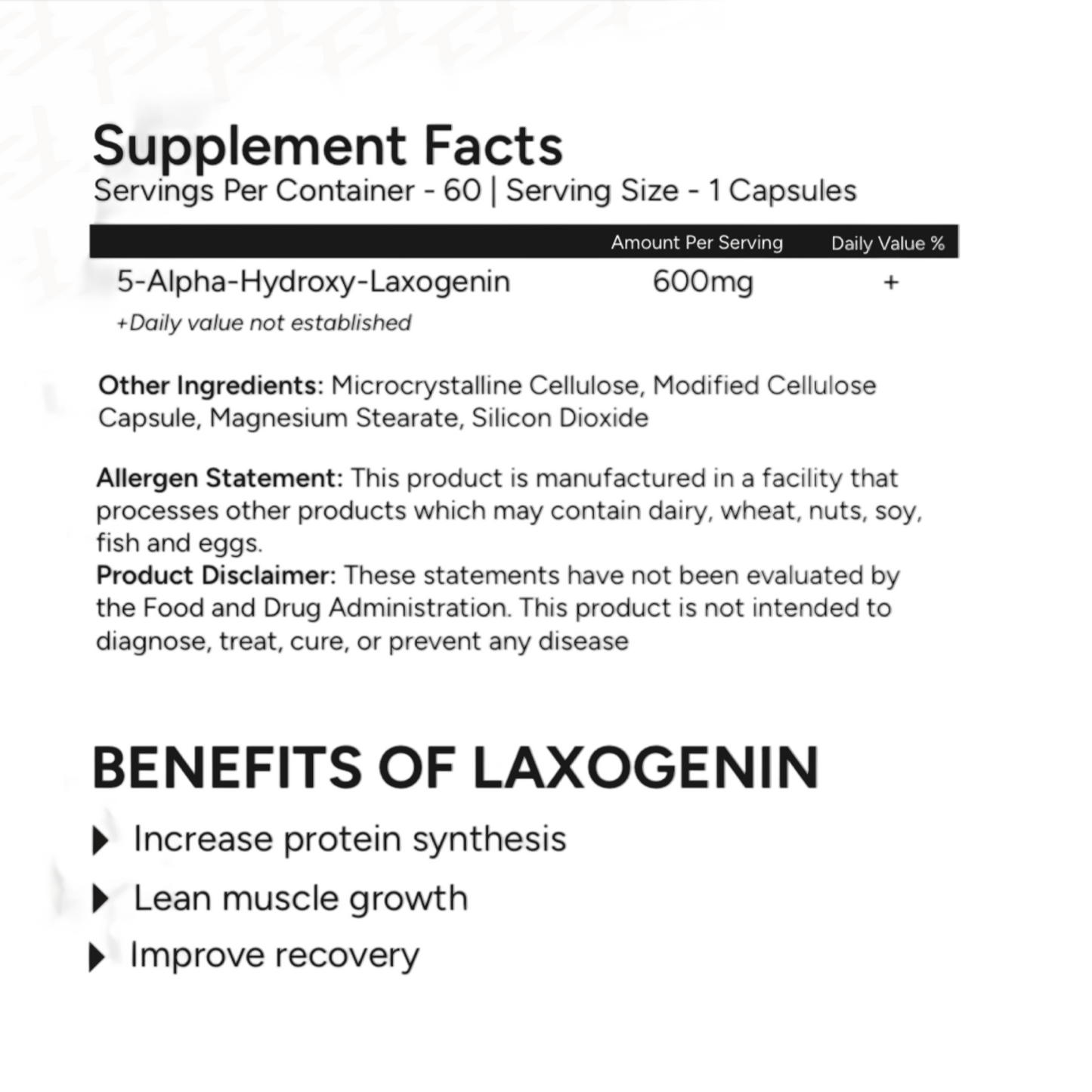 Fitfam Laxogenin