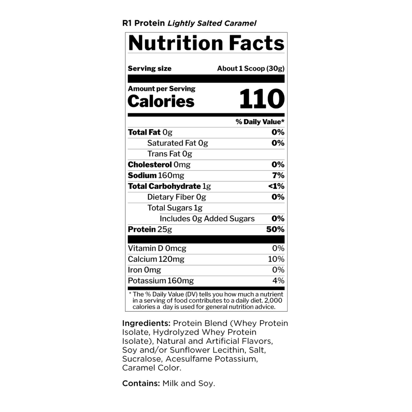 R1 Protein 5LB Salted Caramel