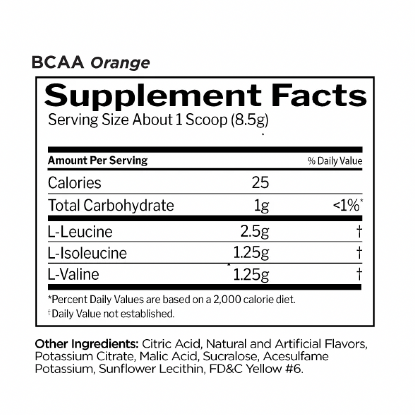 R1 BCAA 30 Serve Orange
