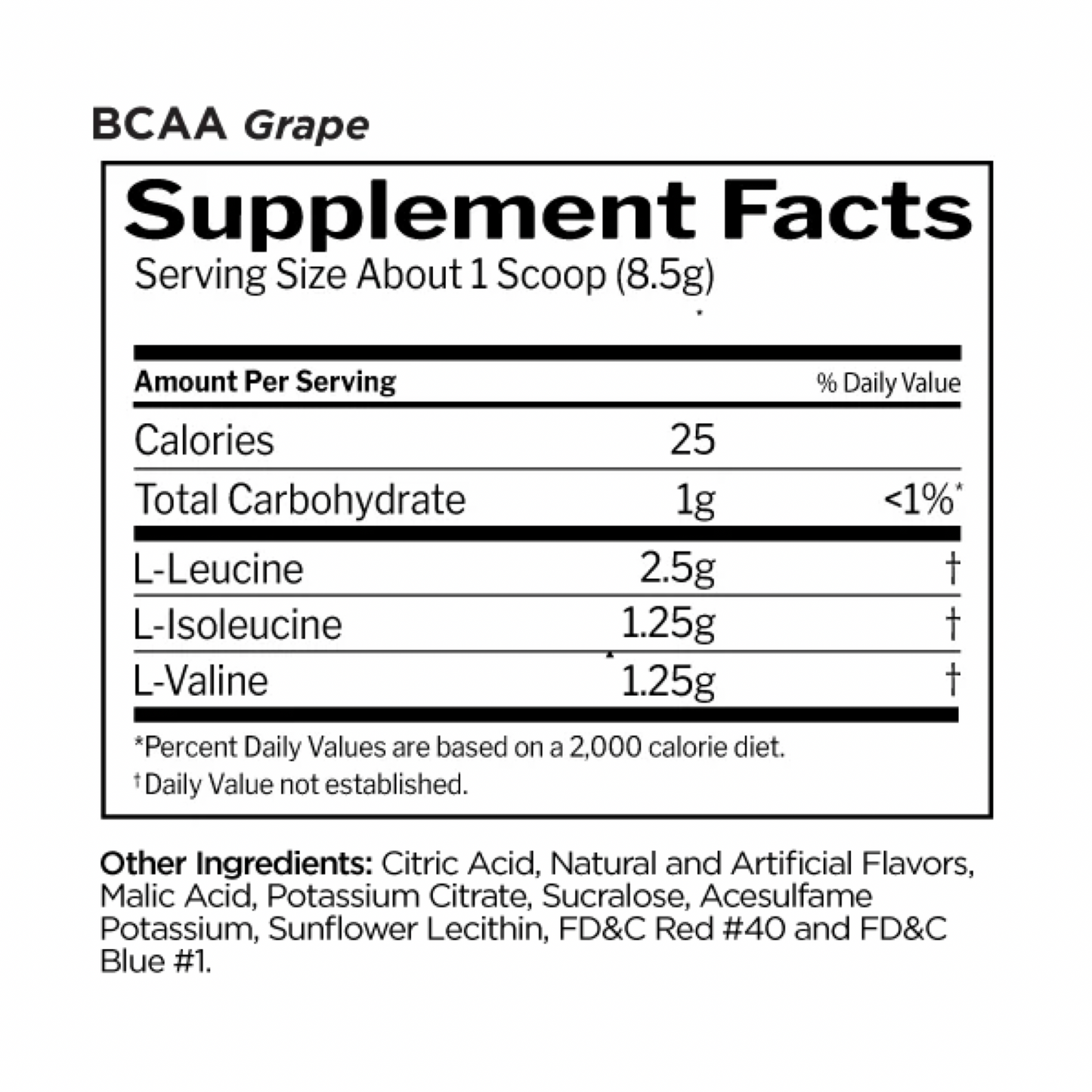 R1 BCAA 30 Serve Grape