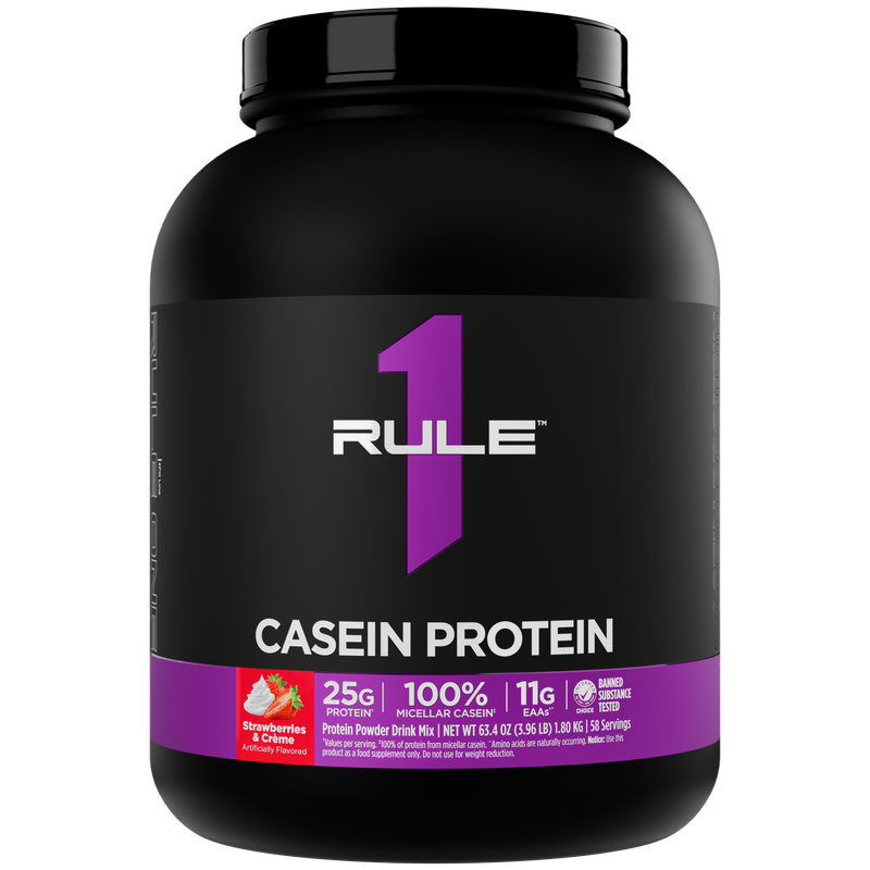 R1 Casein 55 Serve Strawberries & Creme