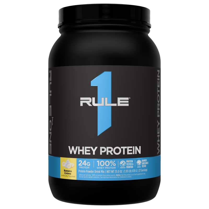 Rule 1 Whey Protein - 2lb (Banana Creme)
