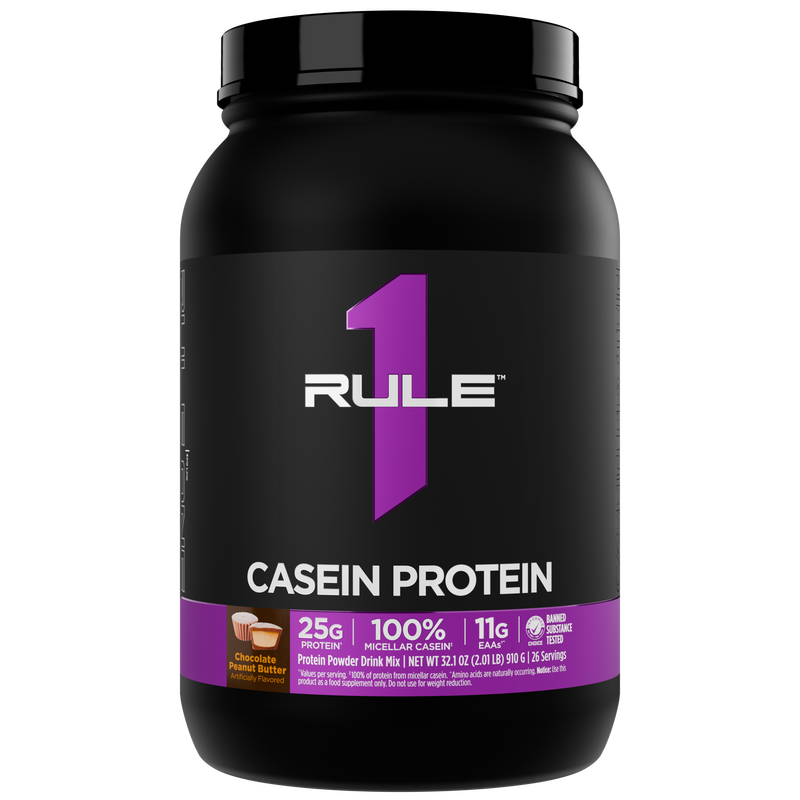 R1 Casein 28 Serve Chocolate Peanut Butter
