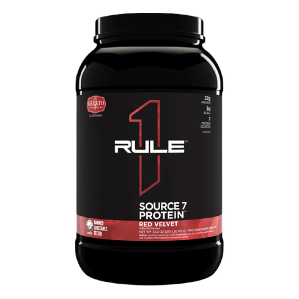 Rule 1 Source7 Protein - 1.8lb (Red Velvet)