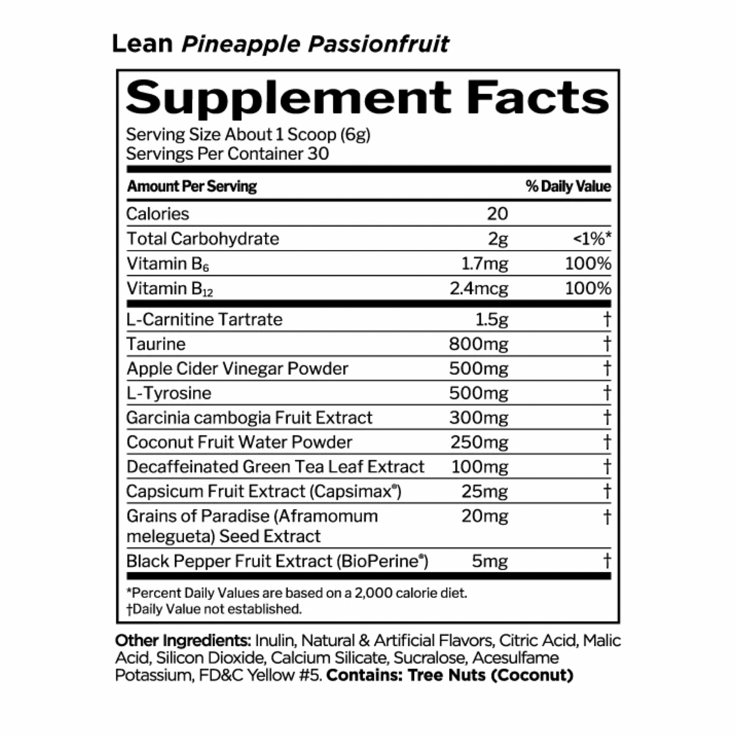 R1 Lean Pineapple Passionfruit
