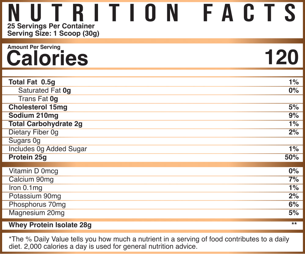 Inspired ISO-PF: Pasture Fed Whey Protein Isolate (Street Cart Churro)