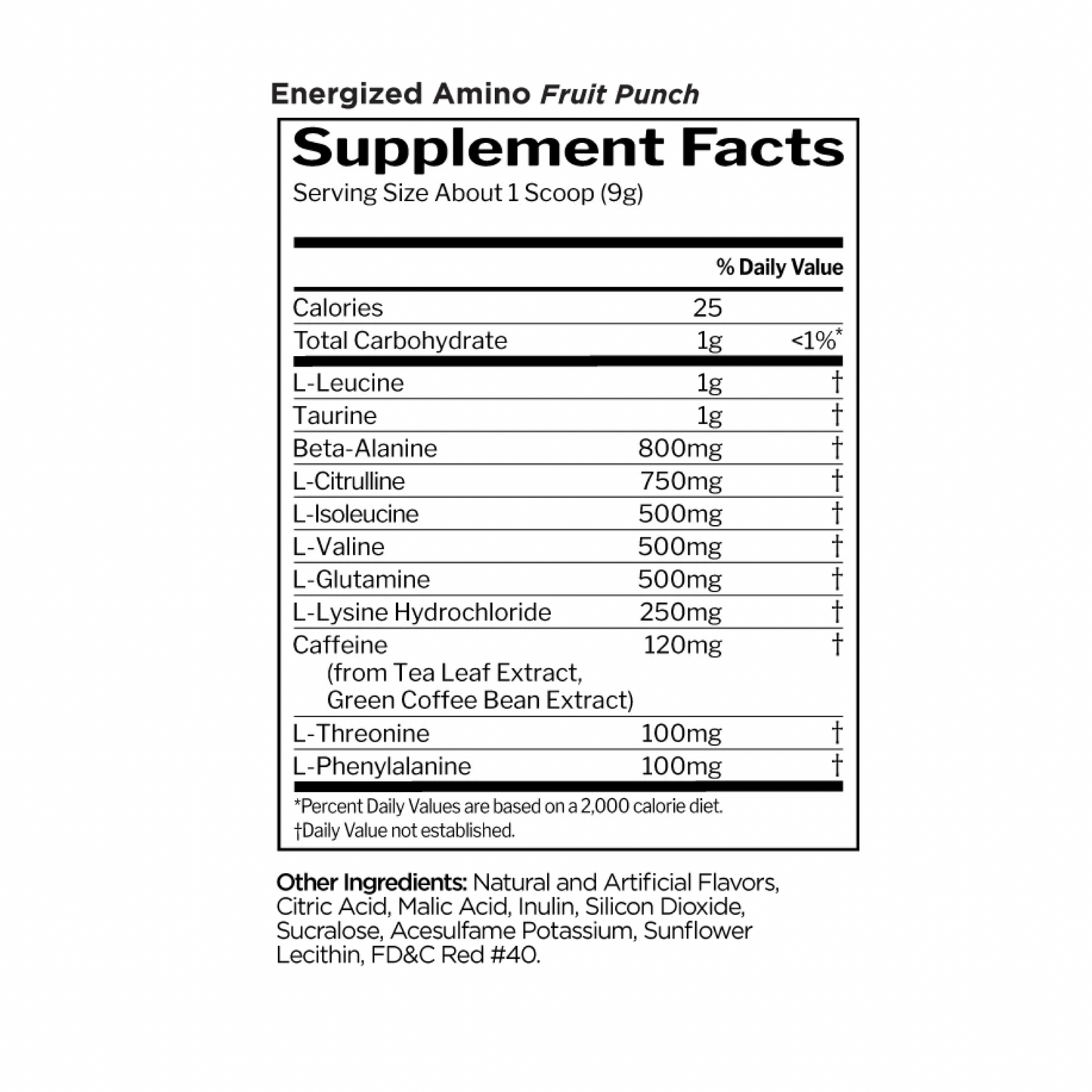 R1 Energized Amino Fruit Punch