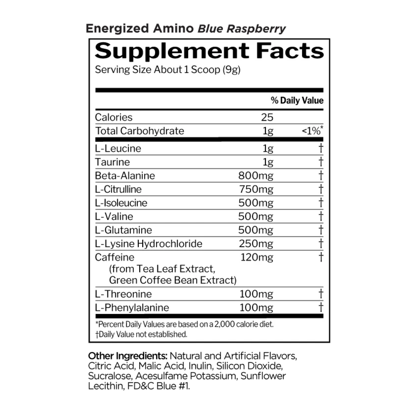 R1 Energized Amino Blue Raspberry