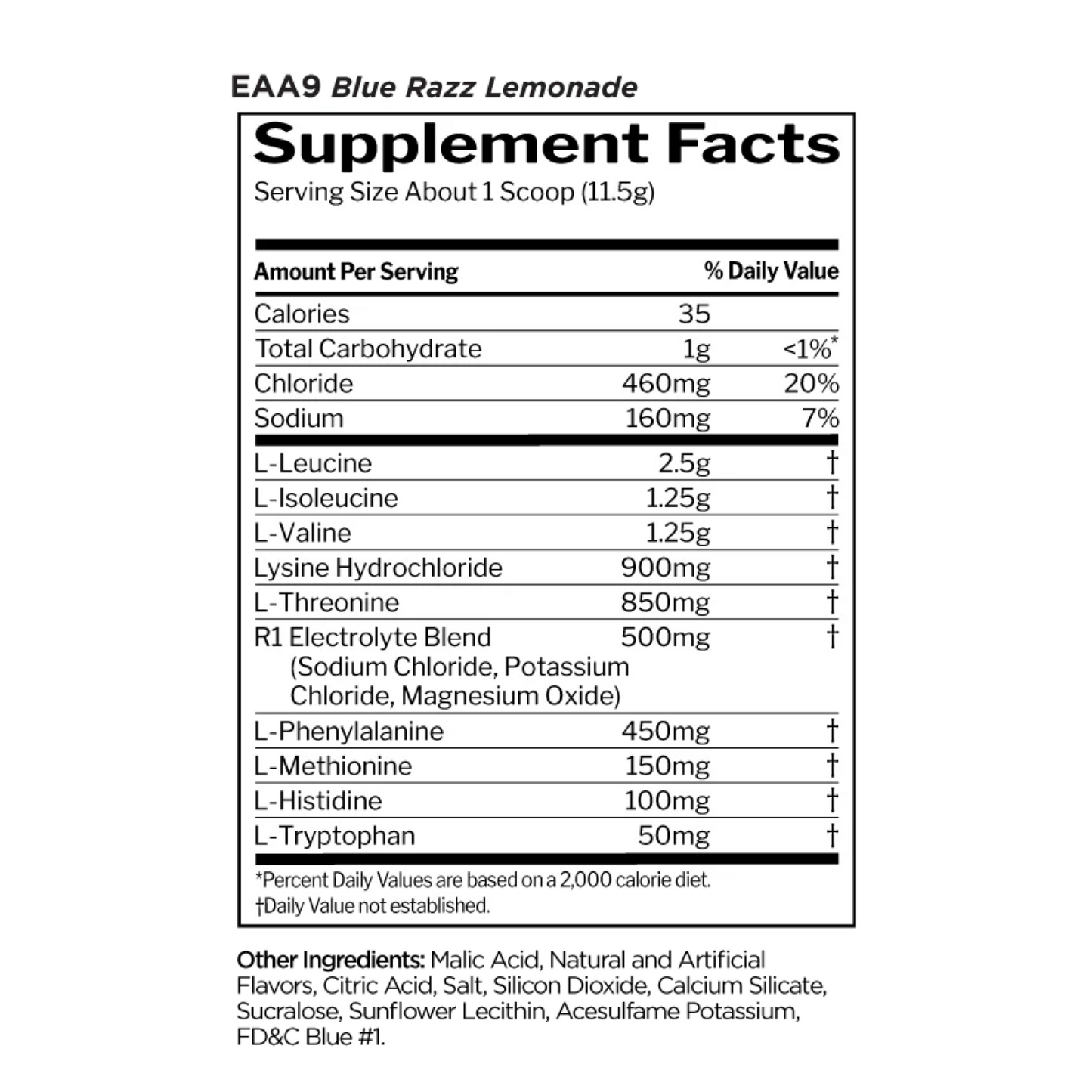 R1 Essential Amino Blue Razz