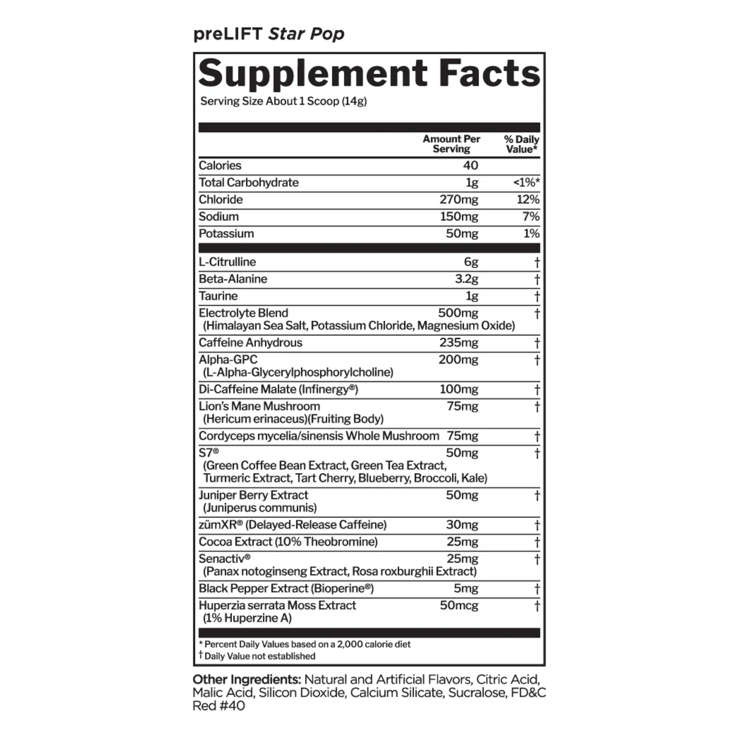 R1 Pre Lift Star Pop