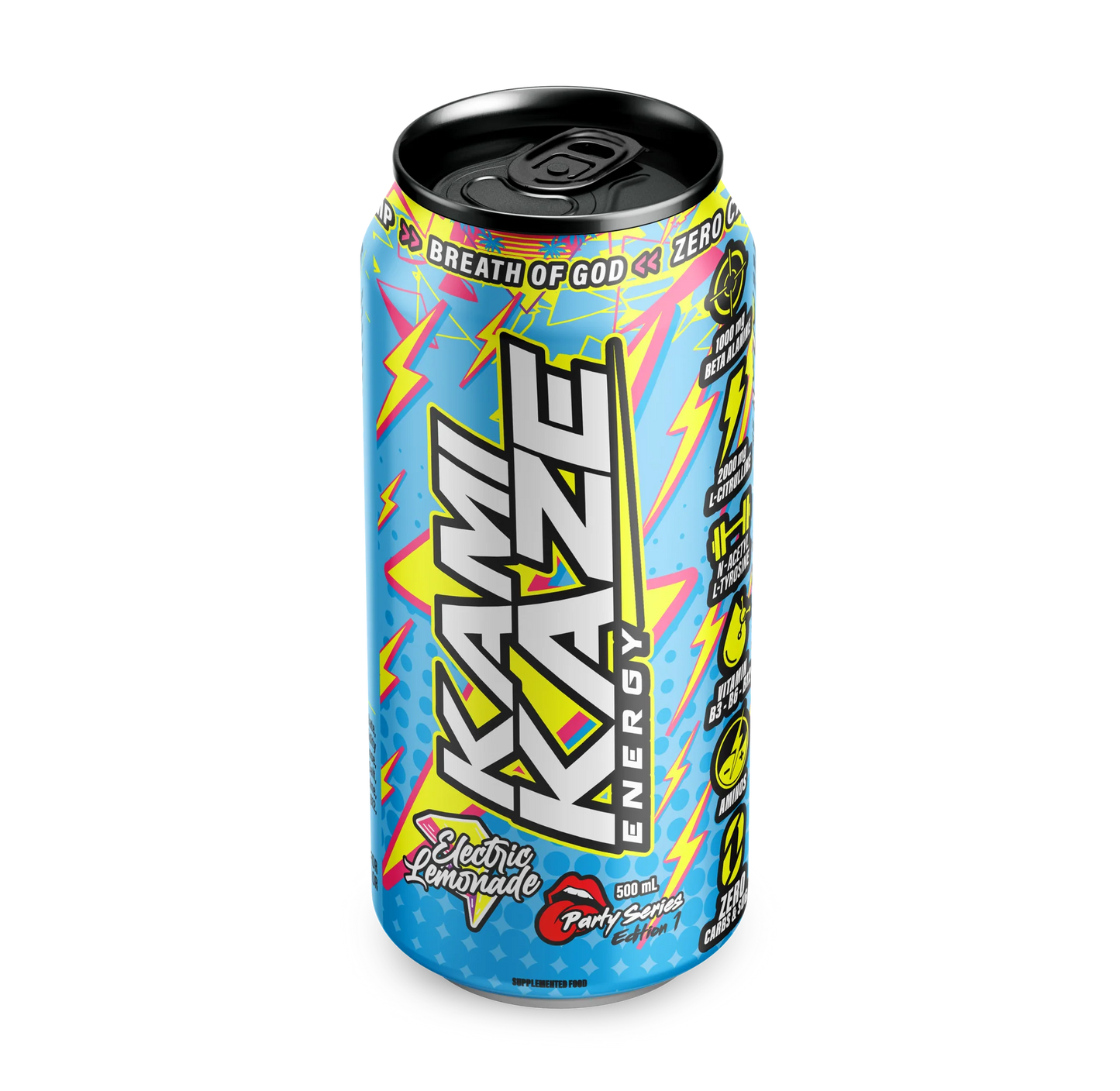 Electric Lemonade - Kamikaze Energy Can