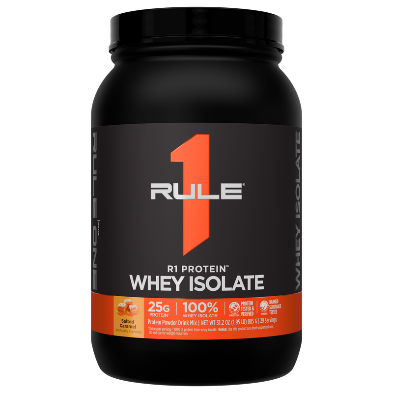 Rule 1 R1 Protein Isolate - 2lb (Salted Caramel)