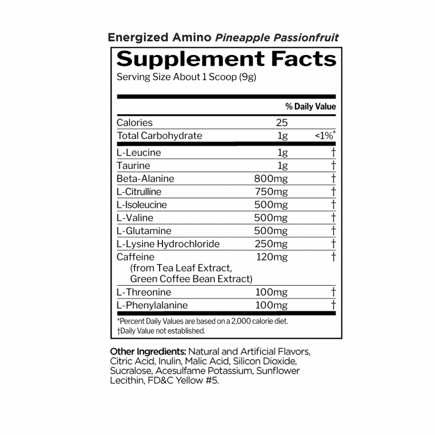 R1 Energized Amino Pineapple Passionfruit
