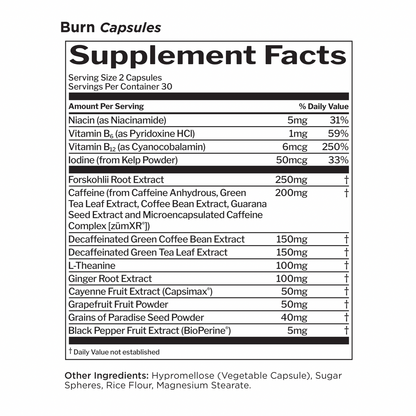 R1 Burn Capsules