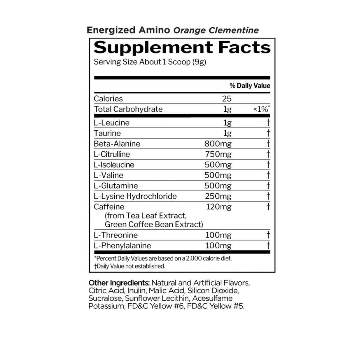 Rule 1 Energized Amino / Orange Clementine