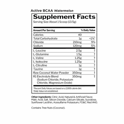 R1 Active BCAA Watermelon