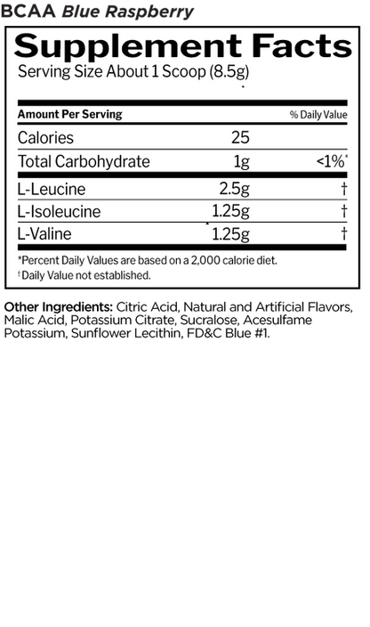 R1 BCAA 60 Serve Blue Raspberry
