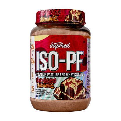 Inspired ISO-PF: Pasture Fed Whey Protein Isolate (Red Velvet)