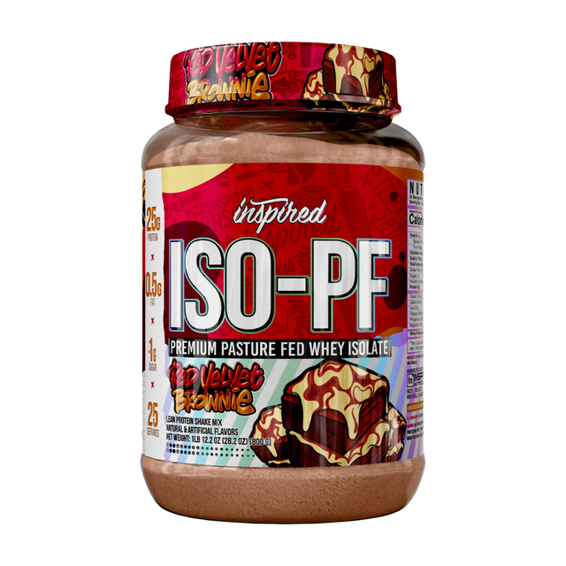 Inspired ISO-PF: Pasture Fed Whey Protein Isolate (Red Velvet)