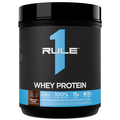 R1 Whey 1LB Chocolate Fudge