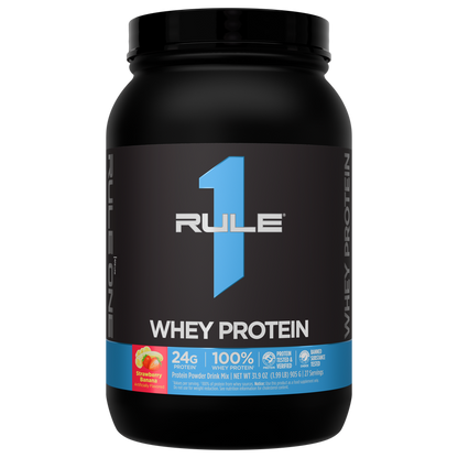 R1 Whey 2LB Strawberry Banana
