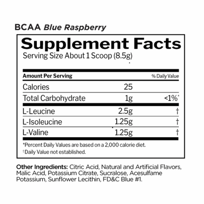 R1 BCAA 60 Serve Blue Raspberry