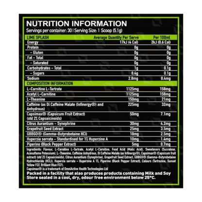 Onest Hyperburn Strawberry Lime