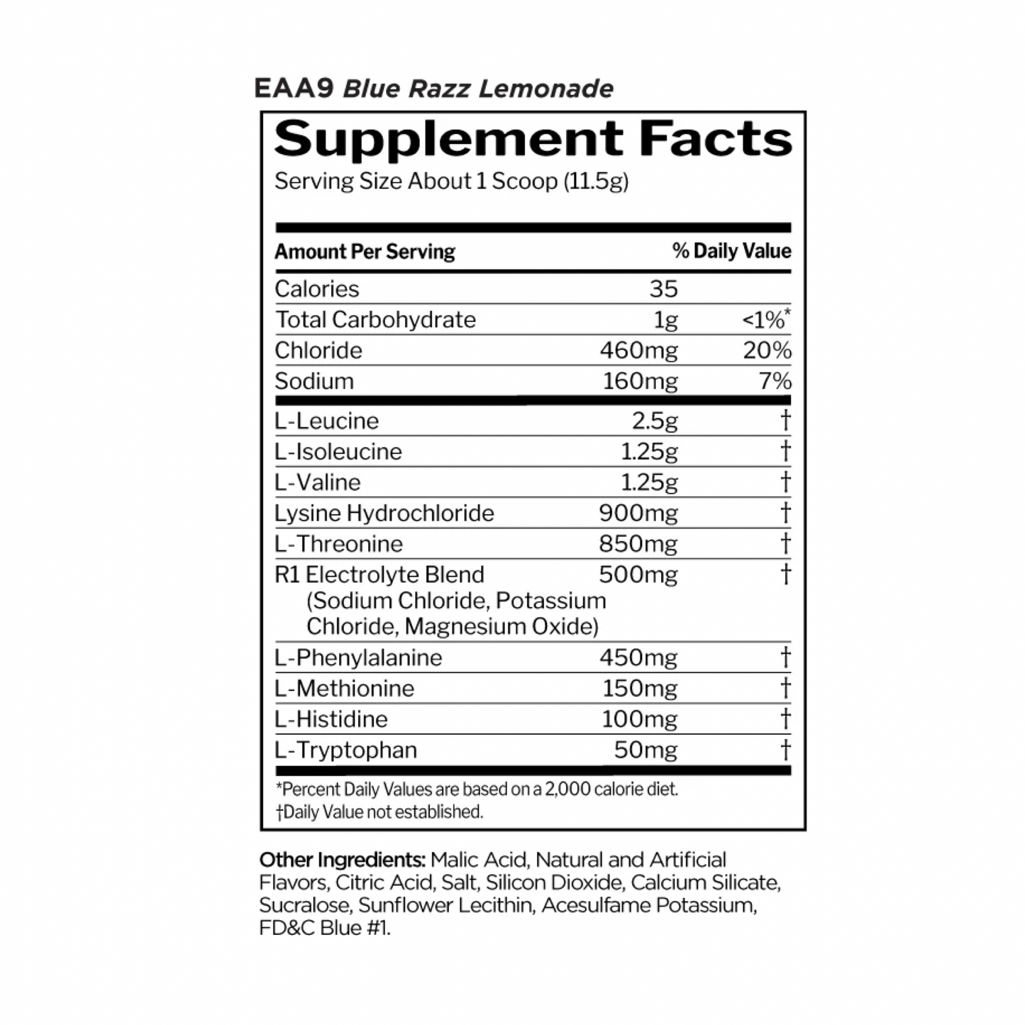 R1 Essential Amino Blue Razz