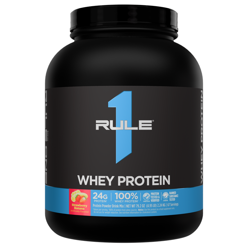 R1 Whey 5LB Strawberry Banana