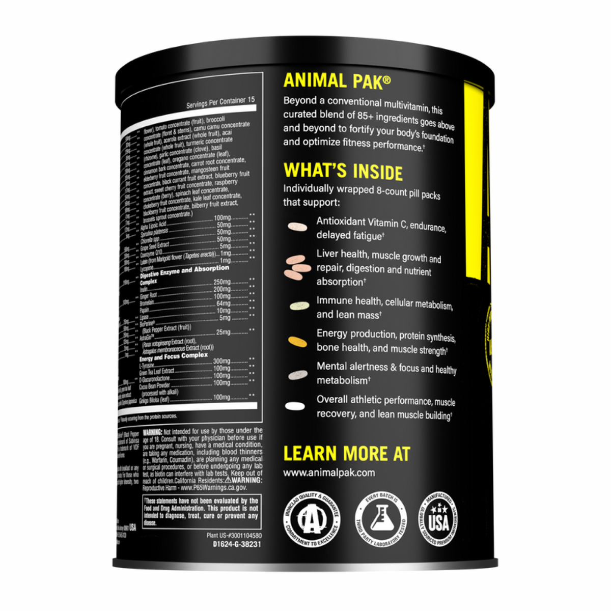 Animal Pak 30 Serve