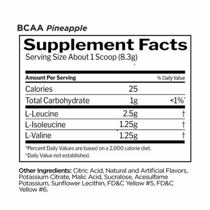 R1 BCAA 30 Serve Pineapple