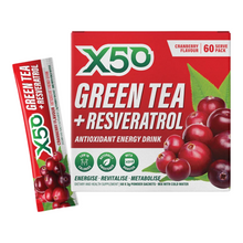 X50 Green Tea 60 Serve Cranberry