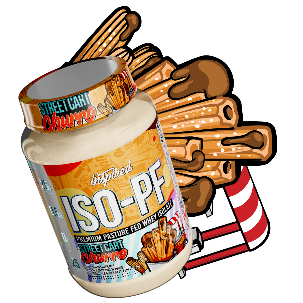 Inspired ISO-PF: Pasture Fed Whey Protein Isolate (Street Cart Churro)