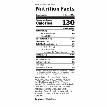 R1 Whey 2LB Cafe Mocha
