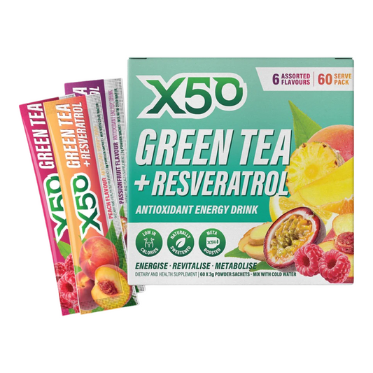 X50 Green Tea 60 Serve Assorted