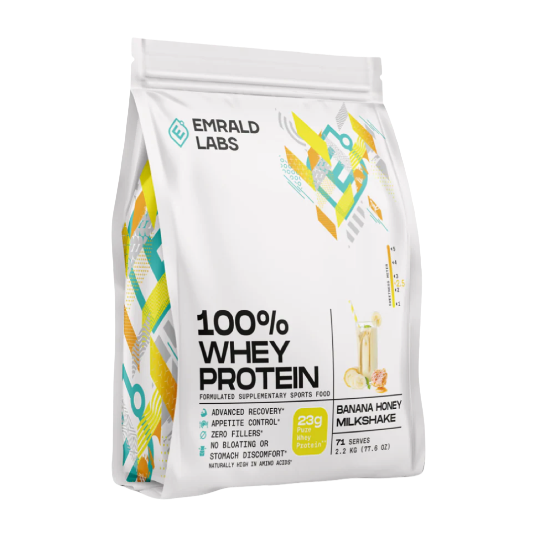 Emrald Whey 2.2kg Banana Honey Milkshake