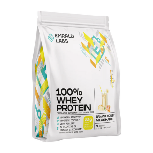 Emrald Whey 2.2kg Banana Honey Milkshake