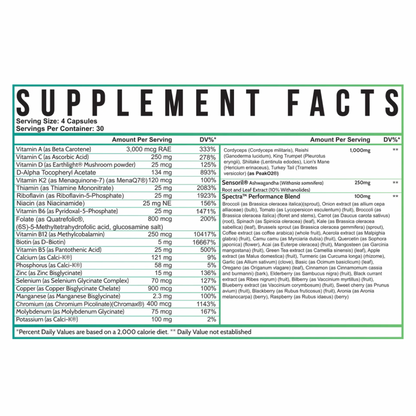 Inspired Vegan Multivitamin