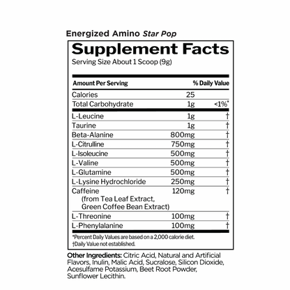 R1 Energized Amino Star Pop