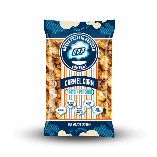 Omaha Protein Popcorn Caramel