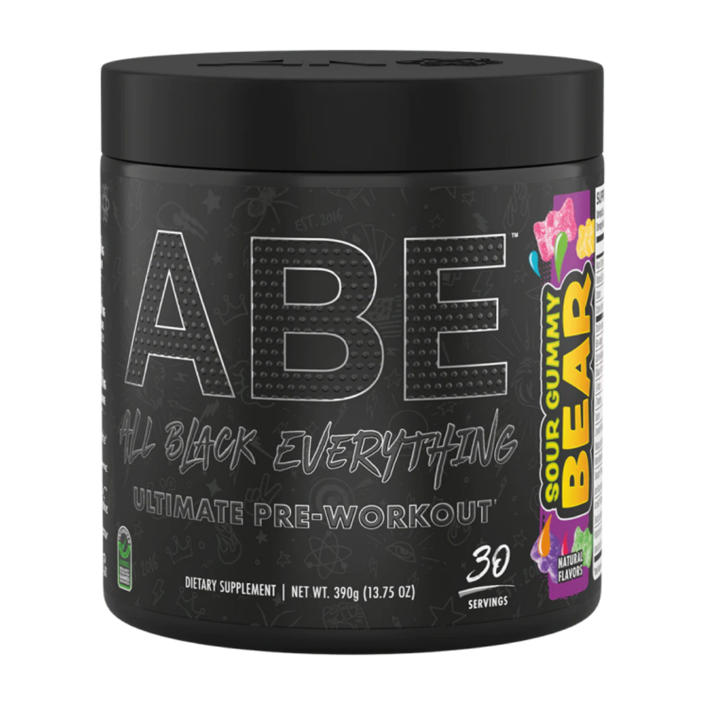ABE Pre Workout Sour Gummy Bears
