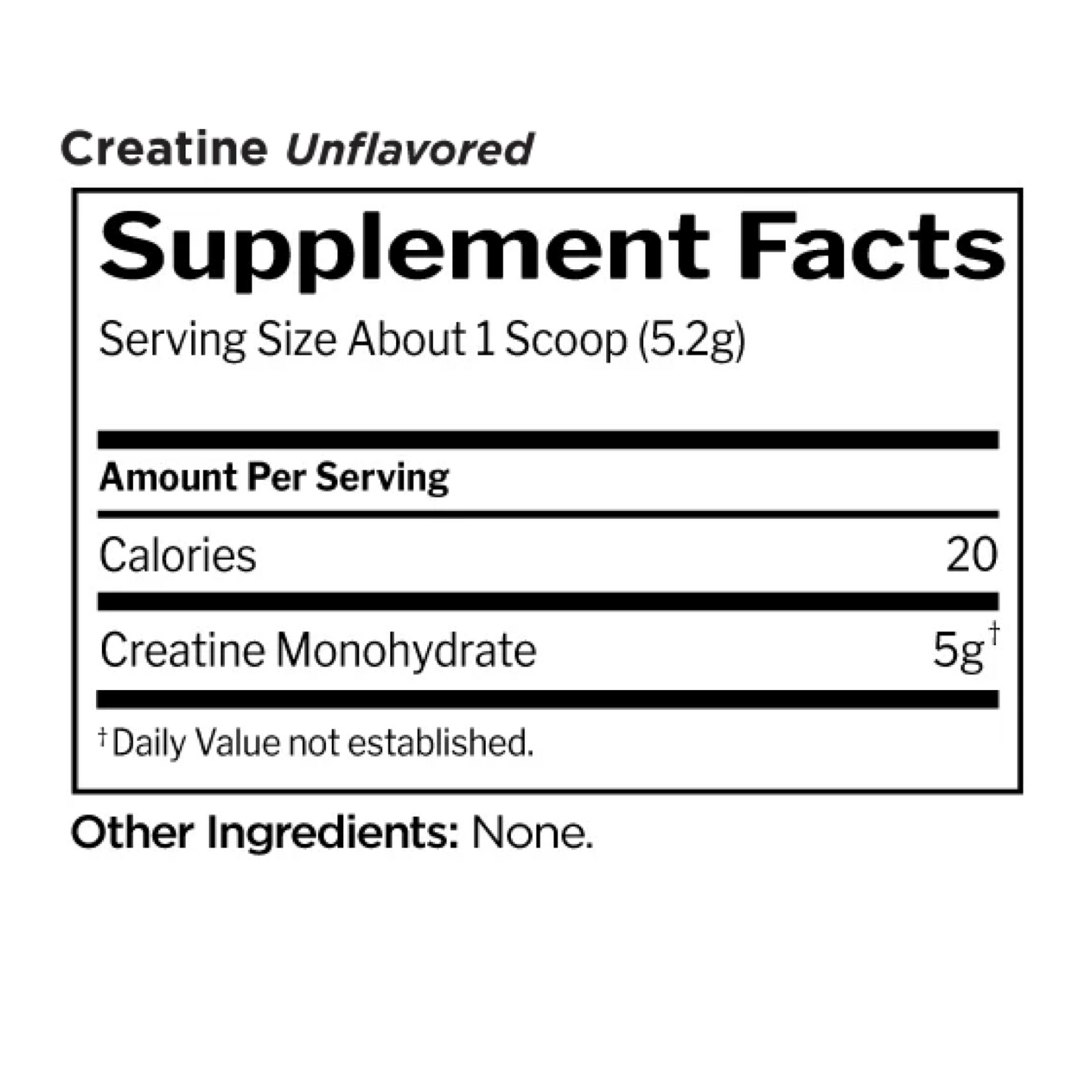 R1 Creatine 75 Serve