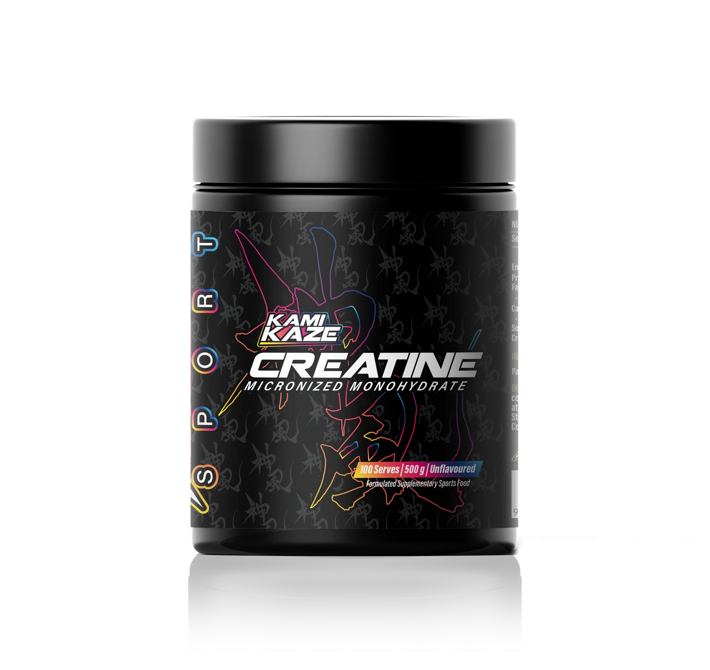Kamikaze Micronised Creatine Monohydrate - Athletic Sport