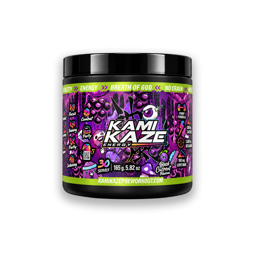Kamikaze Pre Workout: Midi Size (Black Current)