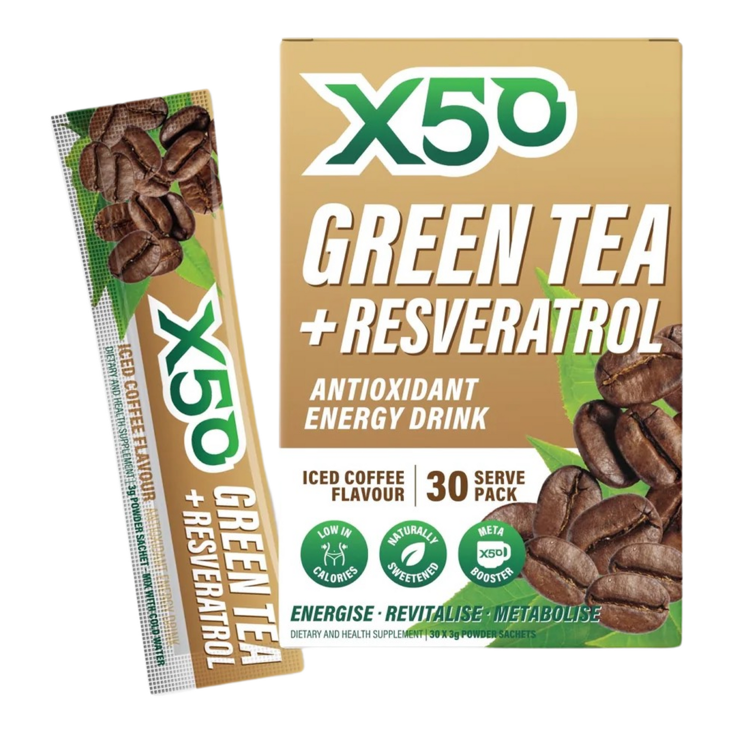 X50 Green Tea | 30 Serve Pack
