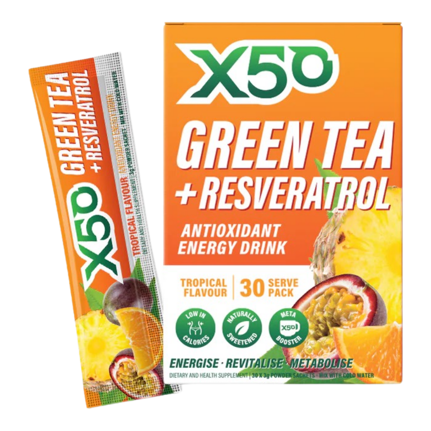 X50 Green Tea | 30 Serve Pack