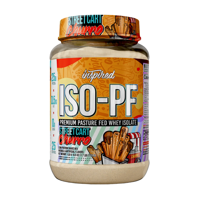 Inspired ISO-PF: Pasture Fed Whey Protein Isolate (Street Cart Churro)