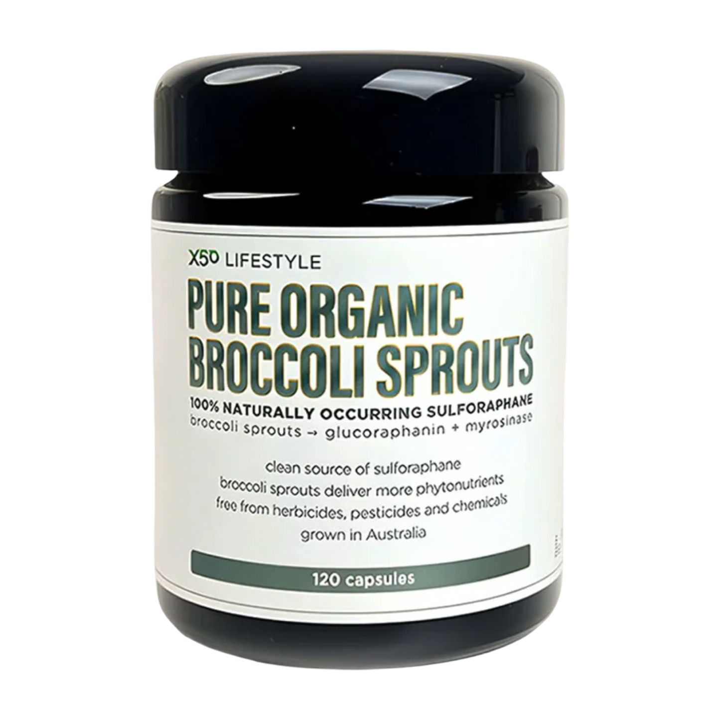 X50 Broccoli Sprout Caps
