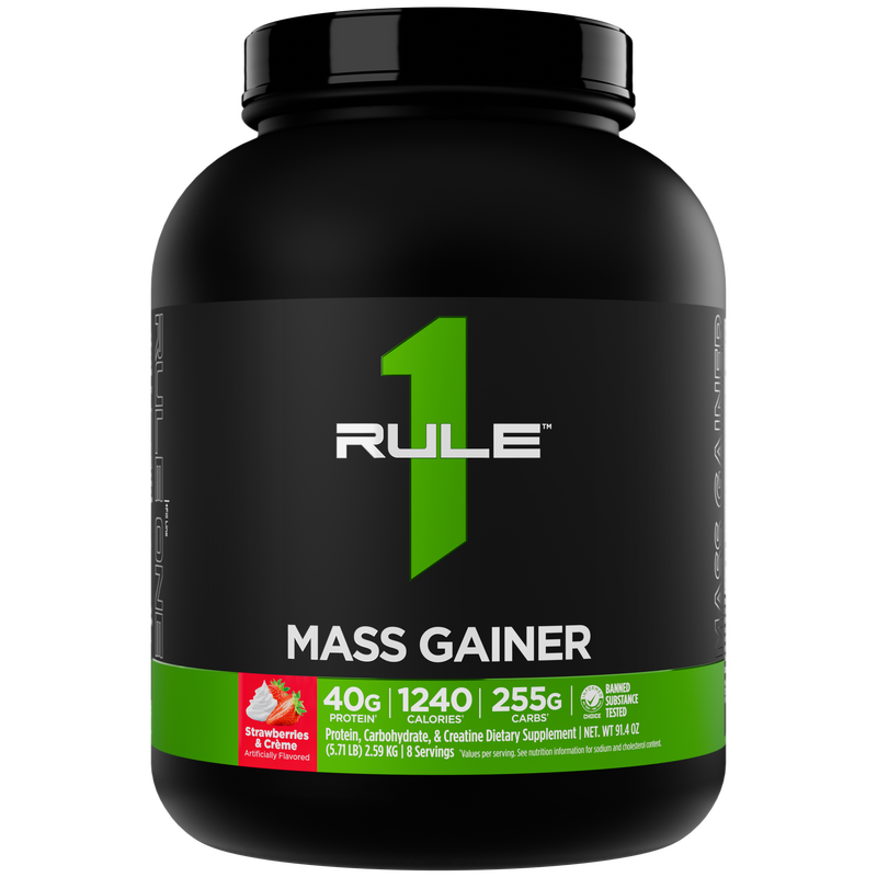R1 Mass Gainer 6LB Strawberries & Creme