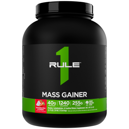 R1 Mass Gainer 6LB Strawberries & Creme